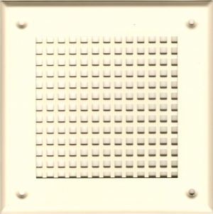 Решётка 210х250 слоновая кость, большая клетка